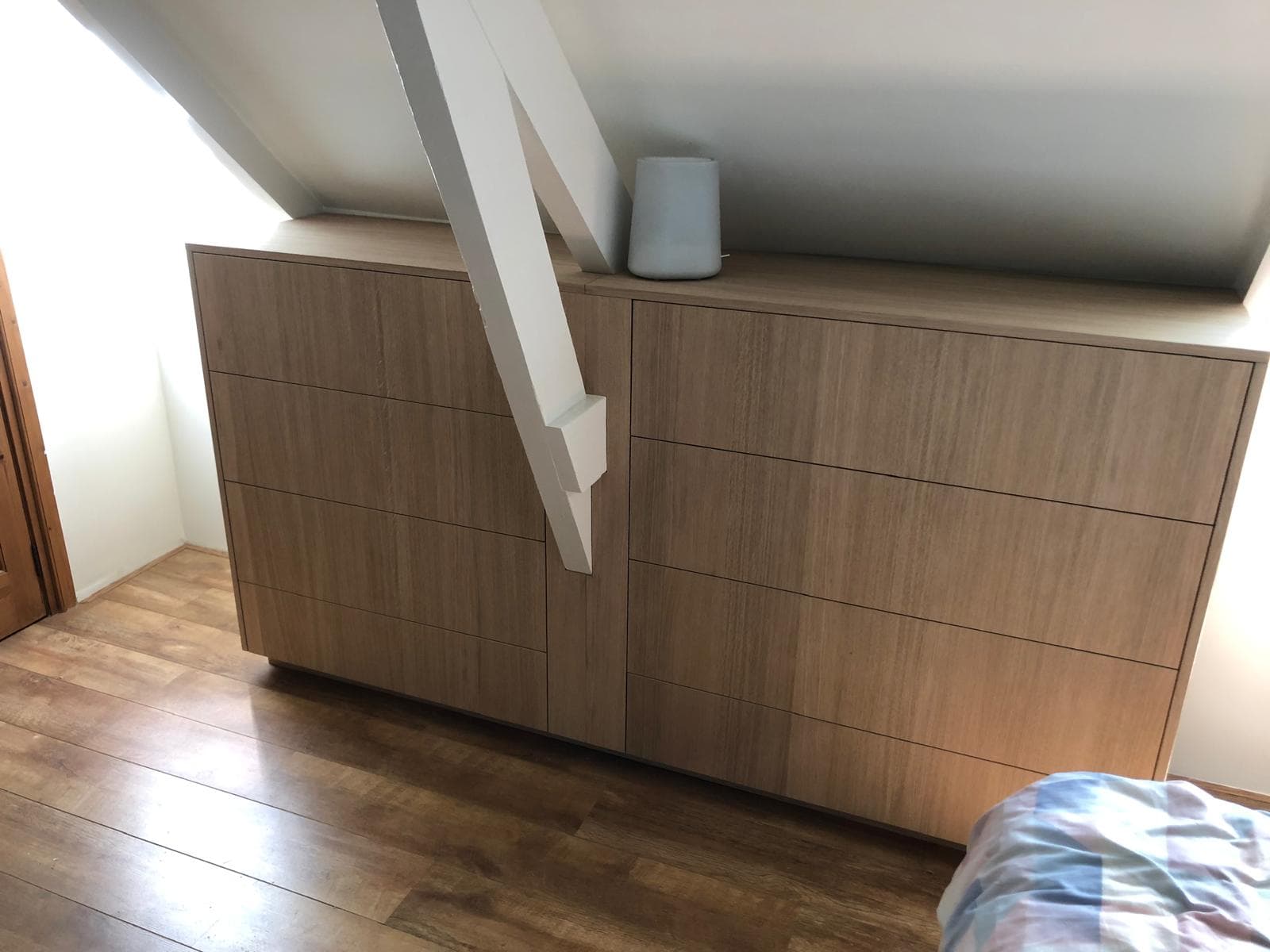 Werk- en slaapkamer wandsysteem